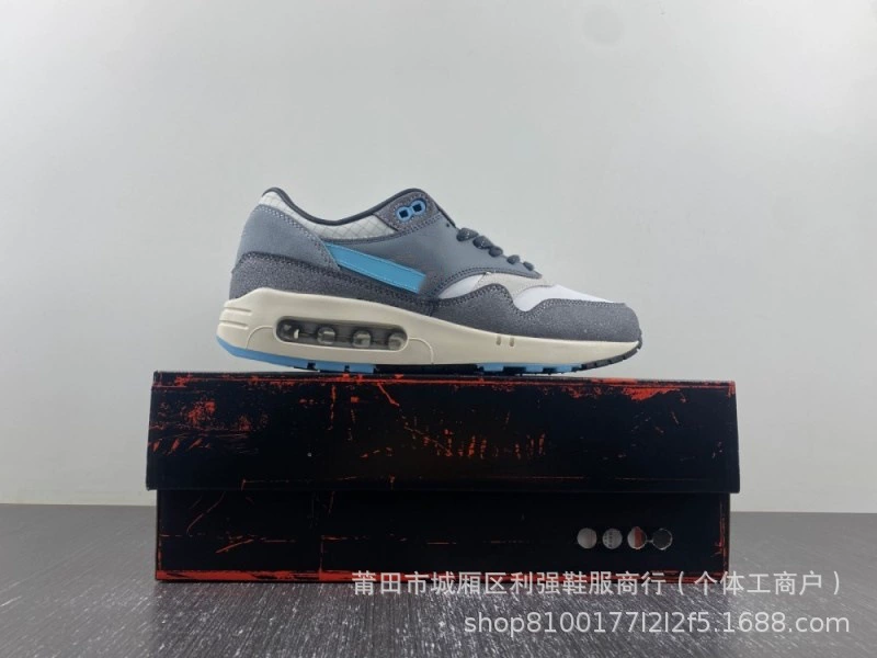 Чистый оригинальный TS x Air Max 1 световые ядра Радуга желтый крюк хаки высококачественная иностранная торговая обувь