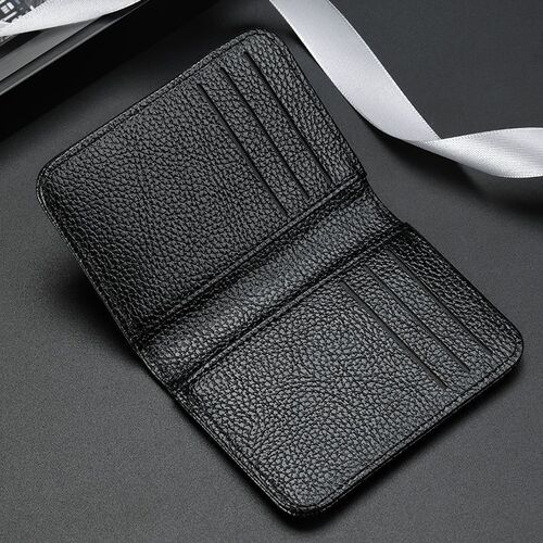 Factory in stock wholesale New card bag Men's genuine leather thin small card bag Women's exquisite high-end bank