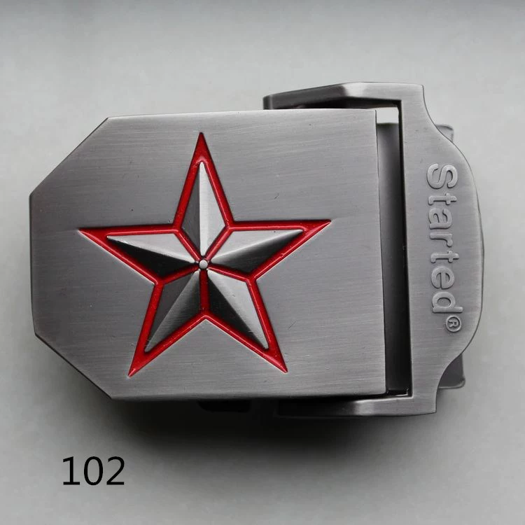Alloy automatic belt buckle head, single sale, canvas belt not included, casual men's student outdoor style