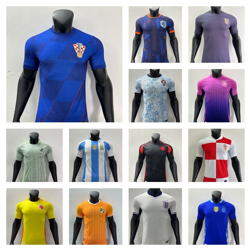 2627 jugadores de fútbol club nacional casa y fuera camiseta fábrica de origen un lote