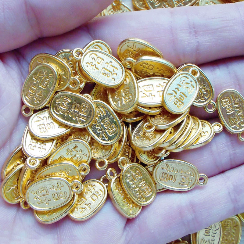 Кулон, сохраняющий цвет, привлекающий удачу, браслет, ожерелье, трансферная бирка, материал, аксессуары для подвесок ручной работы своими руками