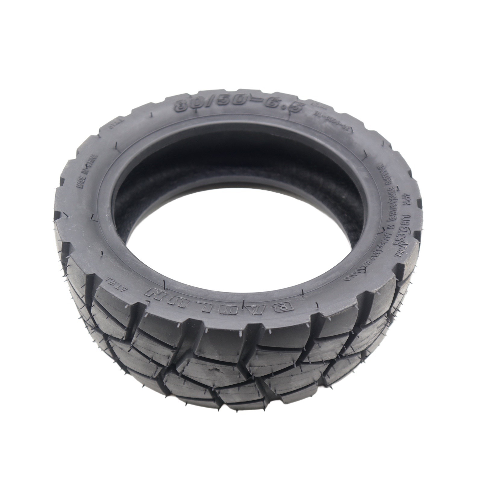 80/50-6.5 Off-Road Vacuum Tire Electric Scooter Vacuum Tire 10 Inch 80/50-6.5 Thickened Version