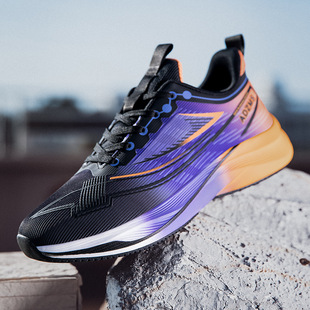 Foreign trade export men's shoes mesh sneaker light soft bottom running shoes spring and summer breathable tide shoes casual non-slip running shoes