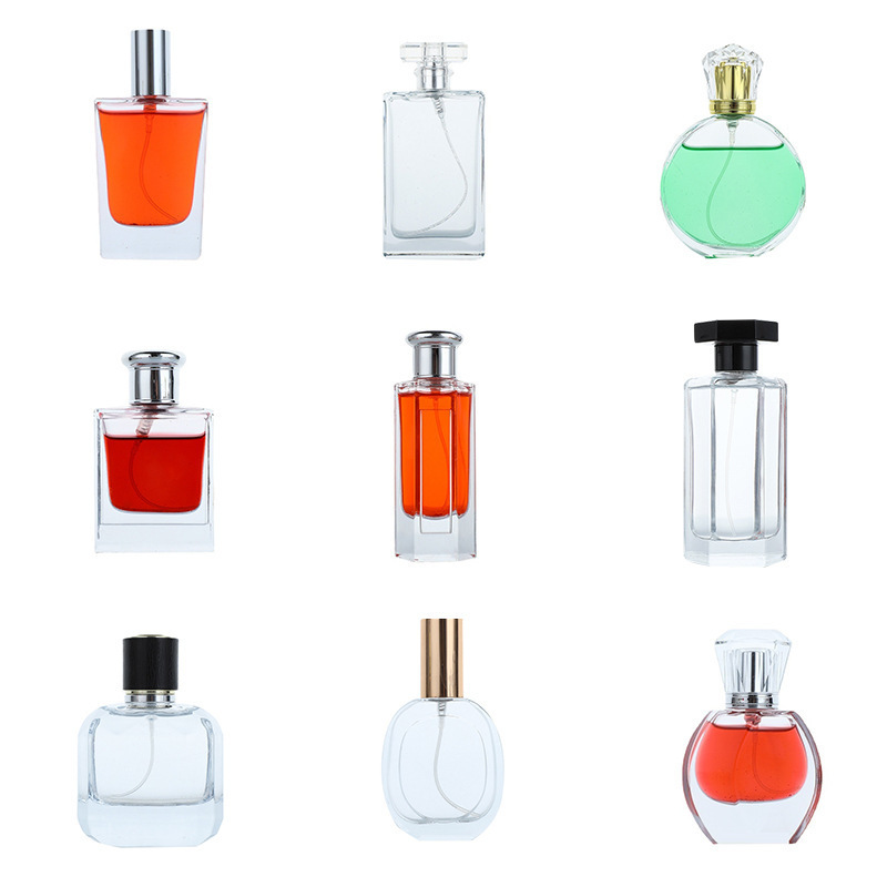 香水分装瓶5ml便携式按压喷雾瓶透明玻璃化妆品空瓶批发细雾喷瓶