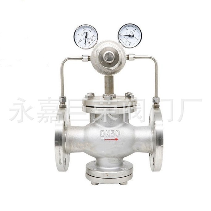 不锈钢先导活塞式减压阀YK43X-16P/25P 耐腐蚀气体稳压阀DN100