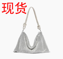 2023新款女包大王水钻包镶钻单肩手提腋下包网红爆款手提小包女包