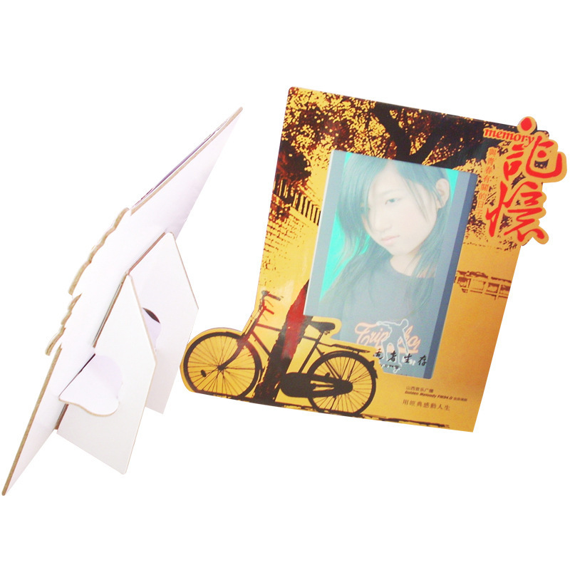 Guangzhou factory-made gray board paper photo frame advertising photo frame gift holiday gift photo frame