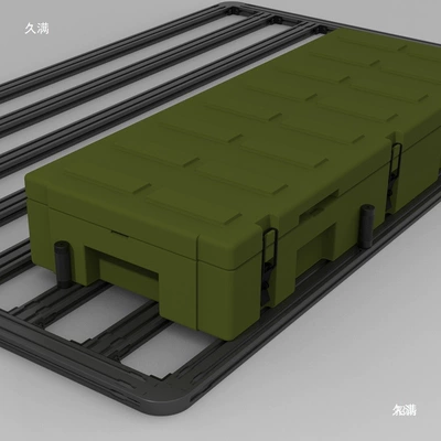 Oil Drum Spare Tire Equipment – Roof box