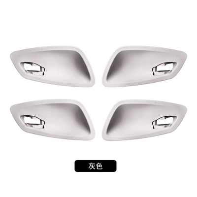 door buckle, Armrest, handle, handle - grey-pack-of-4