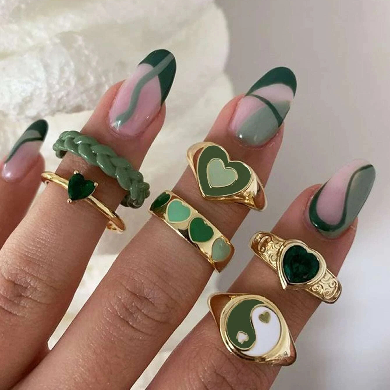 Finger Rings Female Trendy Jewelry Gift...