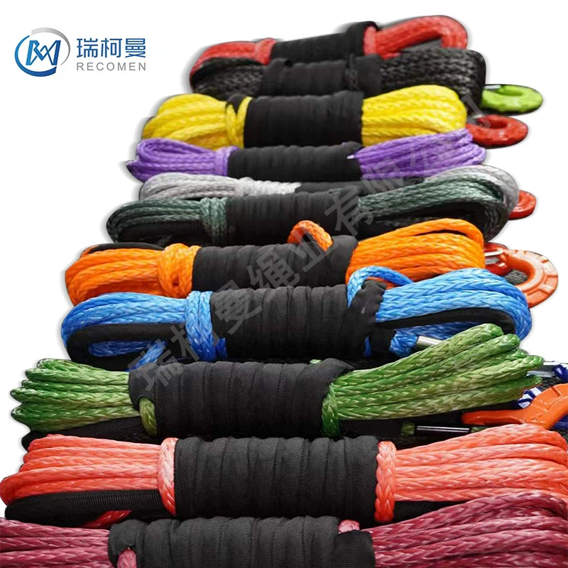 Recomen внедорожник Лебедка трос Ультра высокомолекулярный полиэтилен буксировочный трос