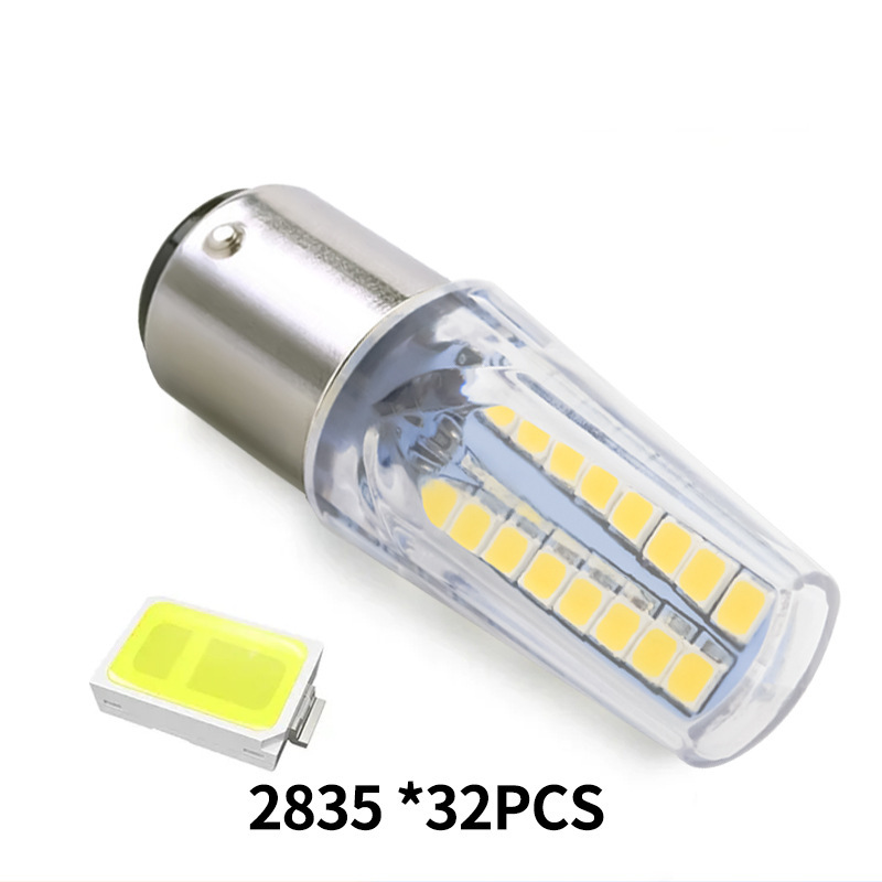 Nuevo automóvil y motocicleta LED luz de freno 1157 2835 32SMD luz parpadeo RGB luz de freno de agua