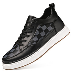 秋季新款隱形內增高男鞋8CM休閒鞋厚底增高鞋6運動小白鞋休閒板鞋