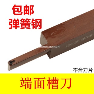 Large Cutting Depth End Grooving Tool Rod R2020K06-60/160-D/R2525K06-60/160 Spring Steel