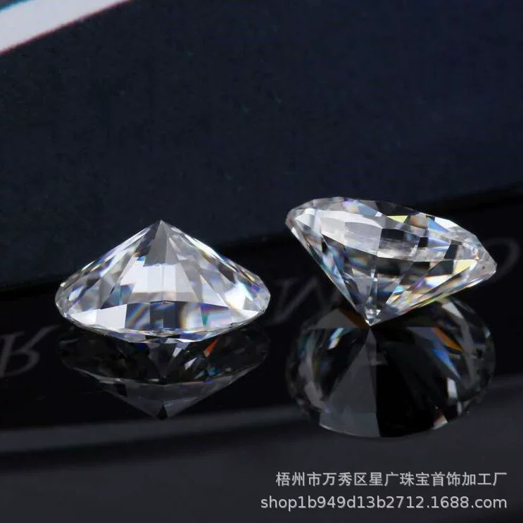 Пятно в форме яйца в форме D-цвета алмазная измеренная ручка Mo Sang Diamond Diamond Голый бриллиант сертификат GRA ювелирные изделия с каменными бриллиантами
