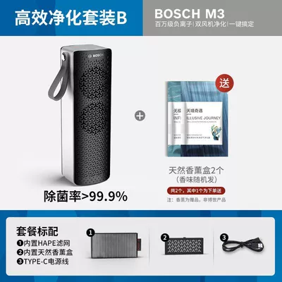 Bosch Car Air Purifier New Hava təmizləyiciləri - m3-usb-powered-version-efficient-purification-aromatherapy2