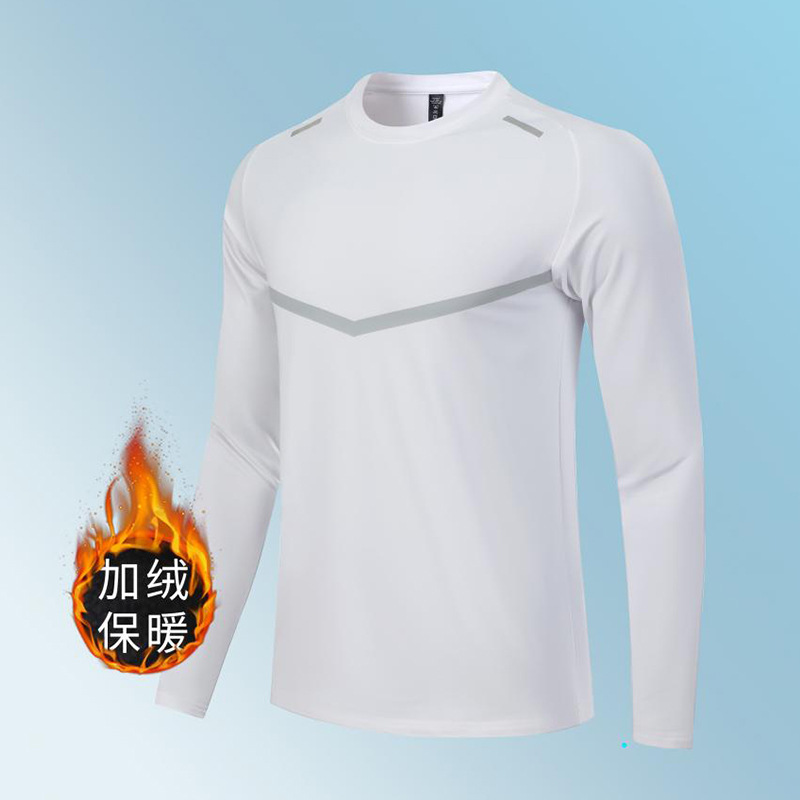 2022 Otoño e Invierno de los hombres suéter forrado de lana más el tamaño de los hombres chaqueta de los hombres casual cuello redondo caliente top