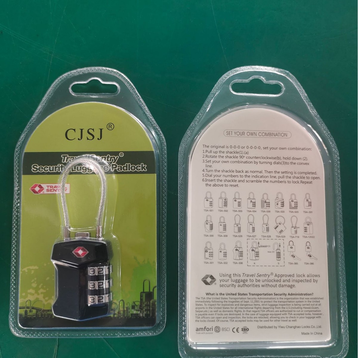 メーカー直販創意ワイヤーロープ税関ロックtsaバッグ旅行通関ロック携帯機械ロック印刷ロゴ