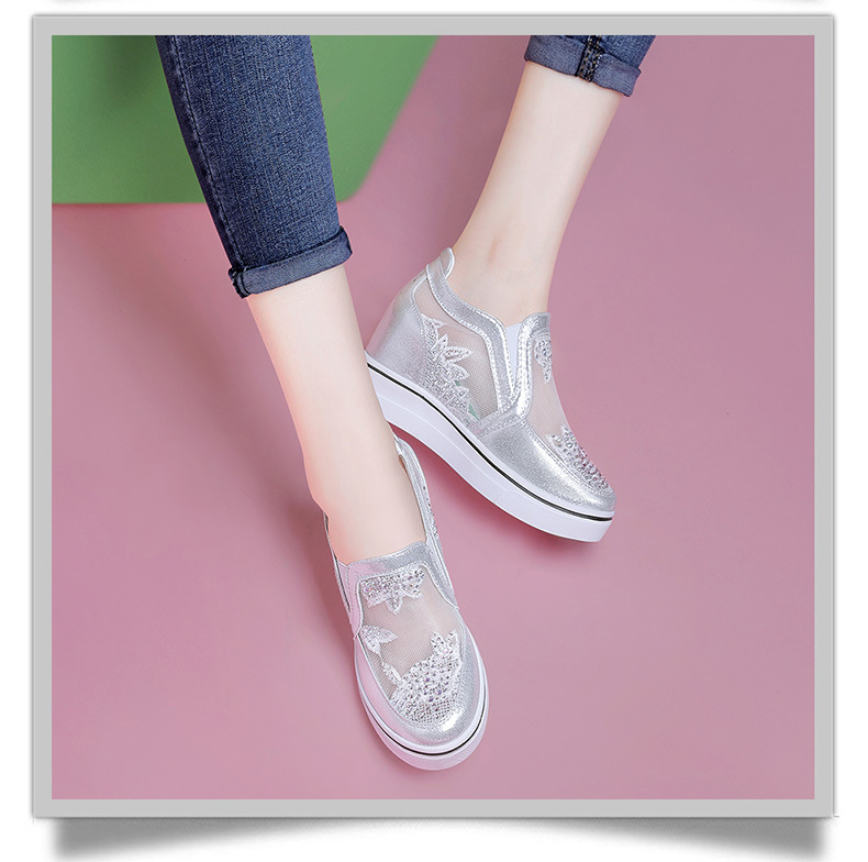 Giày sneaker nữ lưới thoáng khí tăng chiều cao bên trong mùa xuân hè 2024 — JST 9131 trắng [kiểu tăng chiều cao bên trong], ML 6x252 trắng [tăng chiều cao bên trong], ML 6x252 Bạc [tăng chiều cao bên trong], JST 11068 trắng [kiểu tăng chiều cao bên trong] chi tiết 12