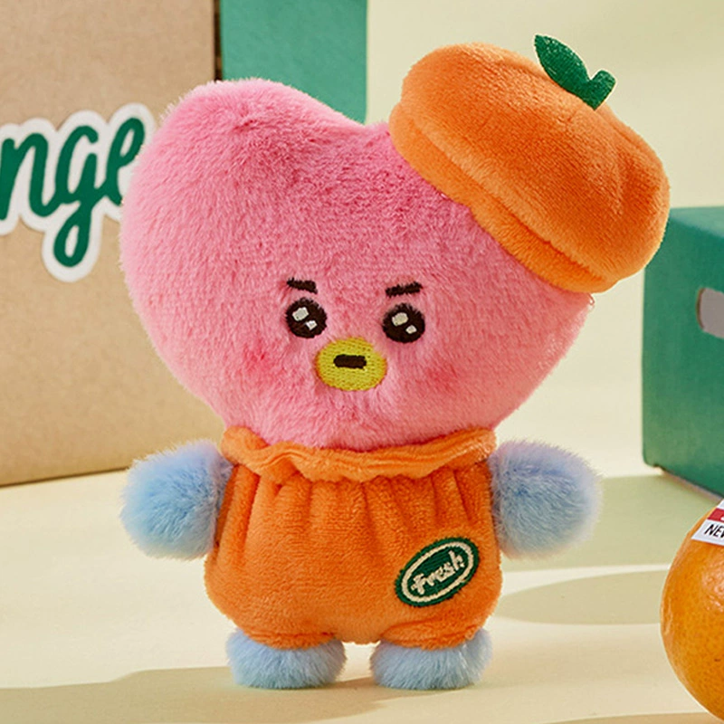 Мягкая игрушка (BT21) серия Orange Party, мини‑брелок или подвеска, разные персонажи