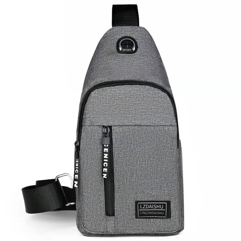 2021 New Arrival Men's Oxford Cloth Chest Bag Multifunctional Sports Outdoor Leisure Shoulder Bag Crossbody Bag