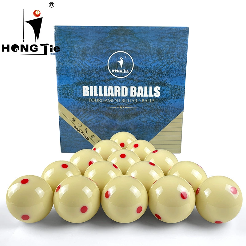 Прямые продажи с фабрики для бильярда Hongjie, 3А, высококачественный женский шарик 6, женский шарик в красную точку, 57,2 мм, бильярд