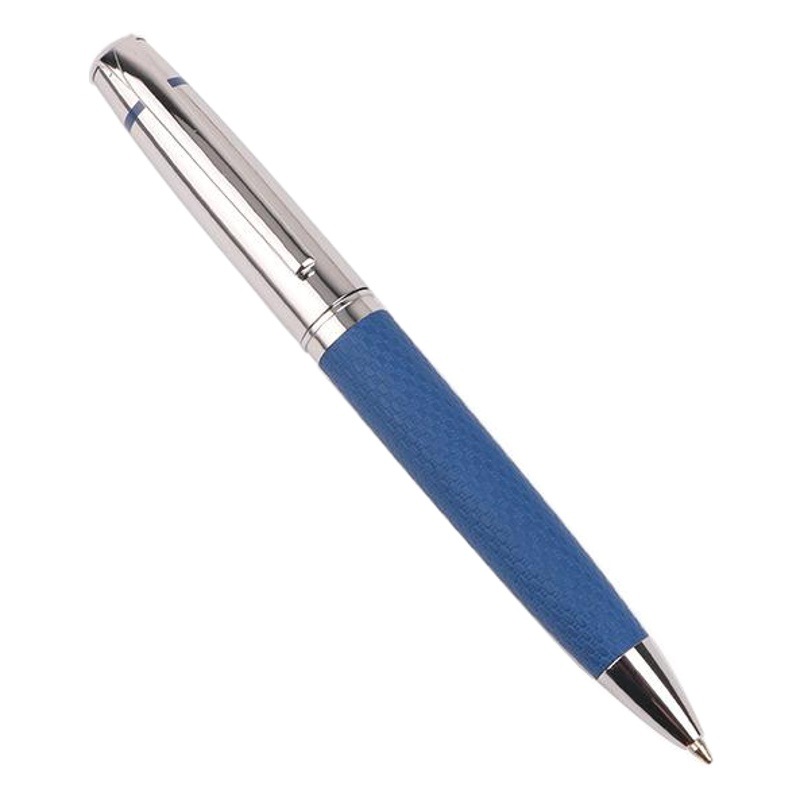 Fábrica al por mayor 3052 # metal pu cuero bolígrafo creativo negocio publicidad regalo aceite pluma impresa logo