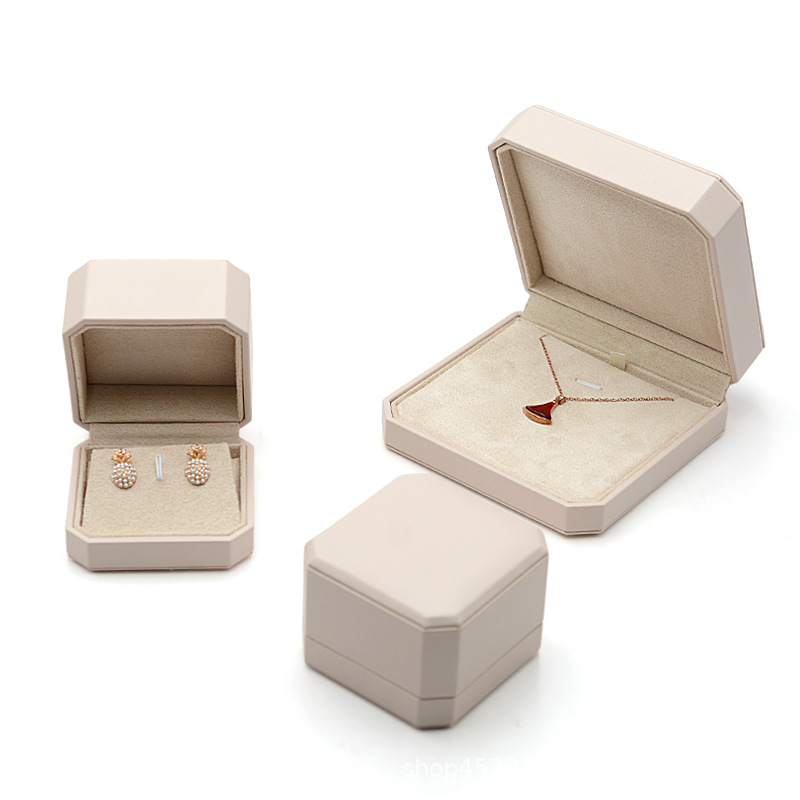 Caja de embalaje de joyería caja de anillo de alta gama caja de collar caja de pulsera caja de pendientes