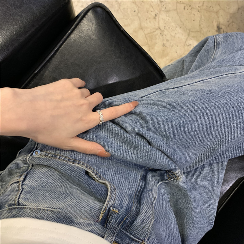 Butterfly Open Ring Women's Mori Korean Style Simple ins Niche Design Personalized Internet Celebrity Fashion Adjustable Ring_voghion.com