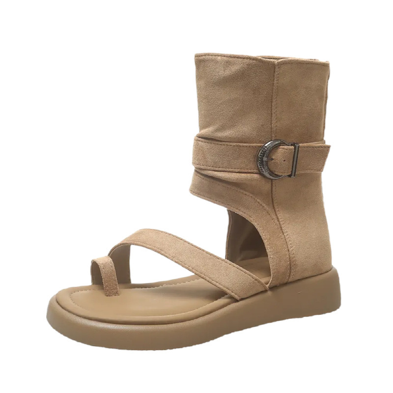 2026 nuevas botas frías de verano botas de vaqueros occidentales botas de pila de zapatos cortos