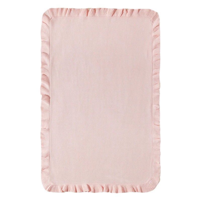 INS ветер ребенок хлопок с рюшами трикотажное одеяло одеяло новорожденный одеяло трансграничный Amazon AliExpress