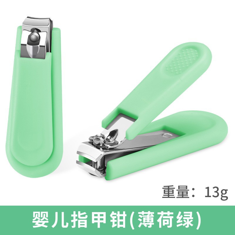 Mint children's nail scissors
