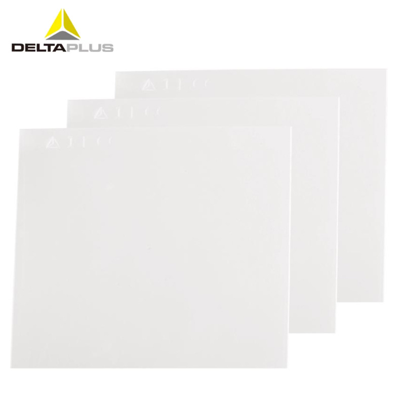 代尔塔101509防护头盔面罩保护片 自动变光电焊面屏PC镜防护