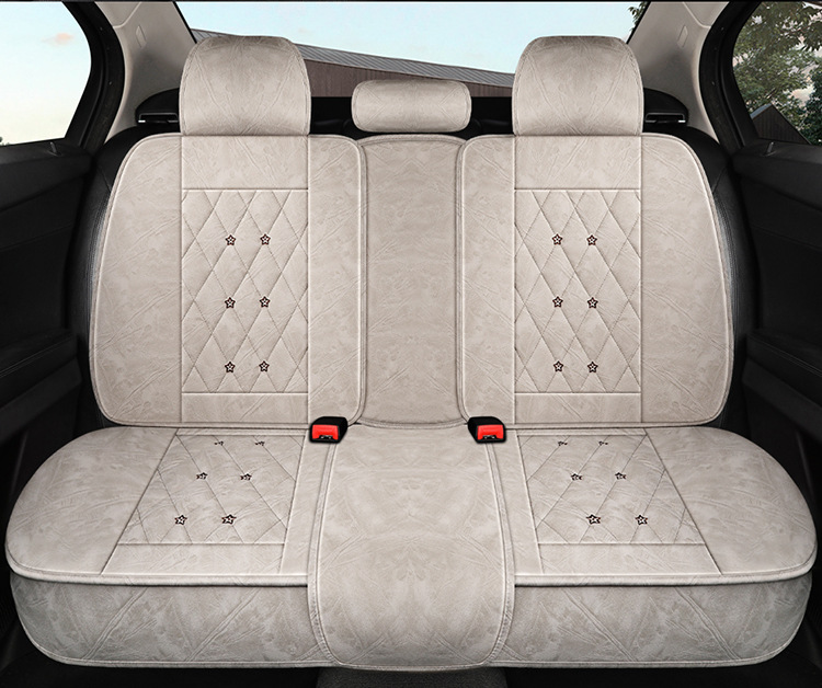2025 New Style Baby's Breath Accessible Luxury Technology Cloth Four-Season Universal Car Seat Cushion Manufacturer Wholesale Enters the High-End