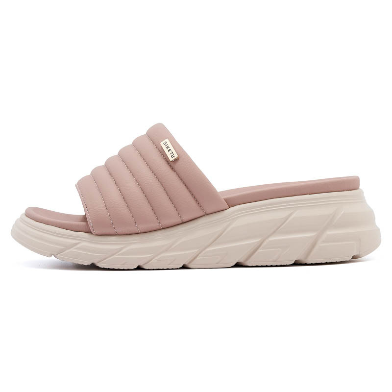 Amazon 2025 primavera y verano en stock nuevas zapatillas frías de suela gruesa ligeras antideslizantes cómodas zapatos casuales de mujer un cabello