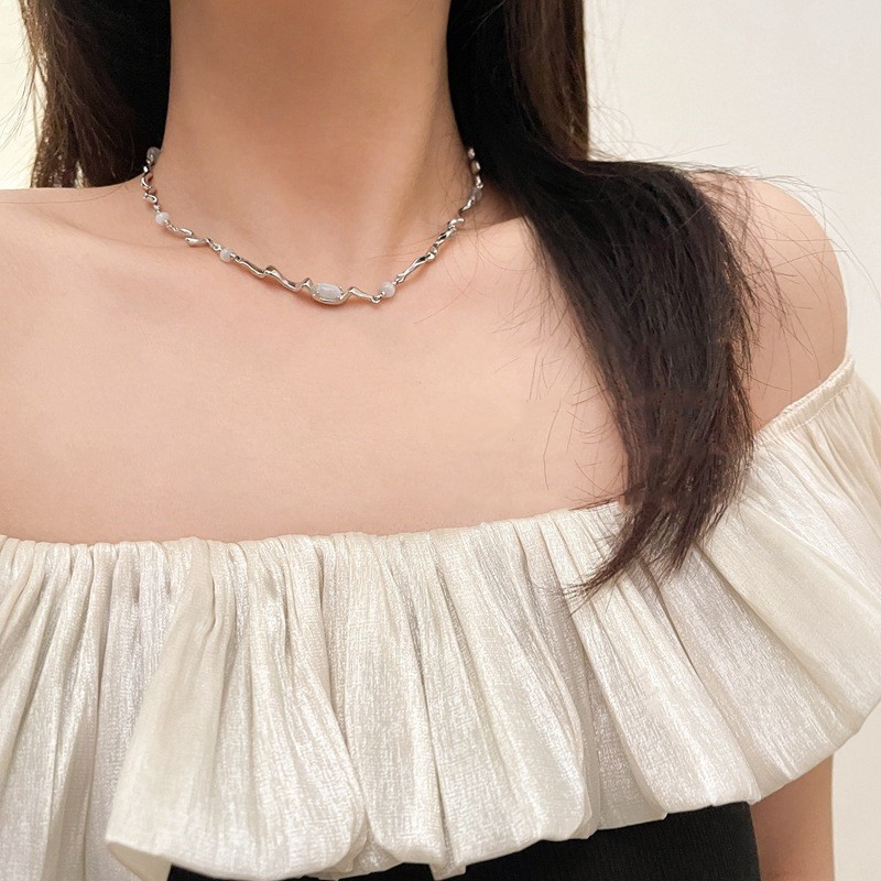 1 Piece Quantity Holiday Occasion Alloy Material Heart Shape Pattern Commute Heart Shape Gold Plated Alloy Wholesale Necklace
