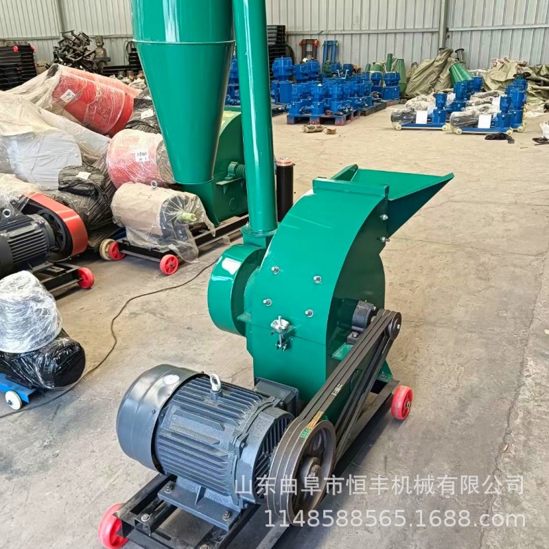 恒丰秸秆除尘粉碎机 率粉碎机 强力秸秆粉碎机