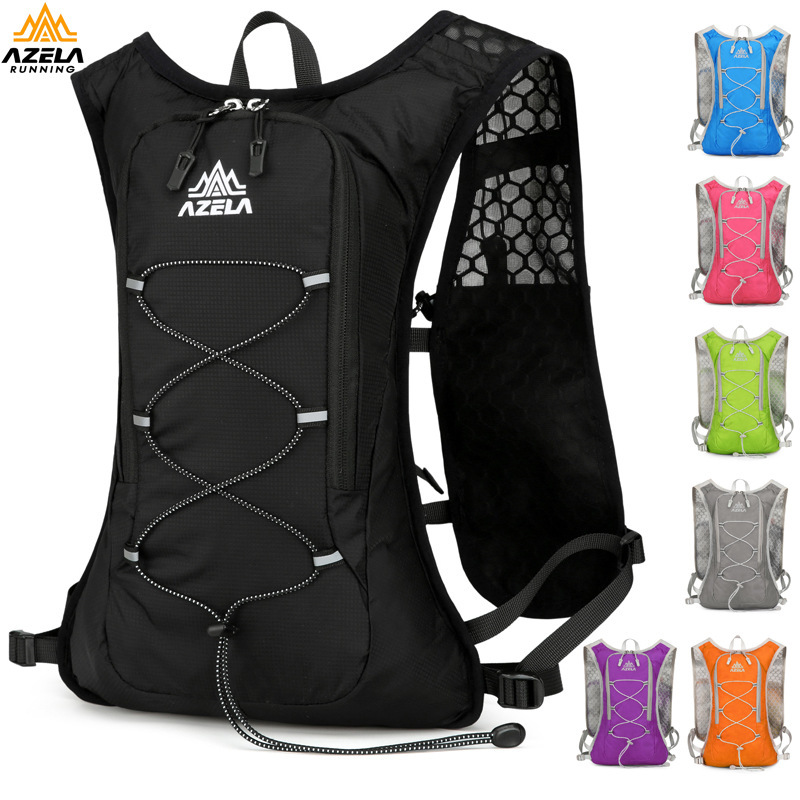 Cross-Border New Model Azela Nylon Water-Repellent Children's Vest Outdoor Backpack 5L Mountaineering Hiking Cycling Bag
