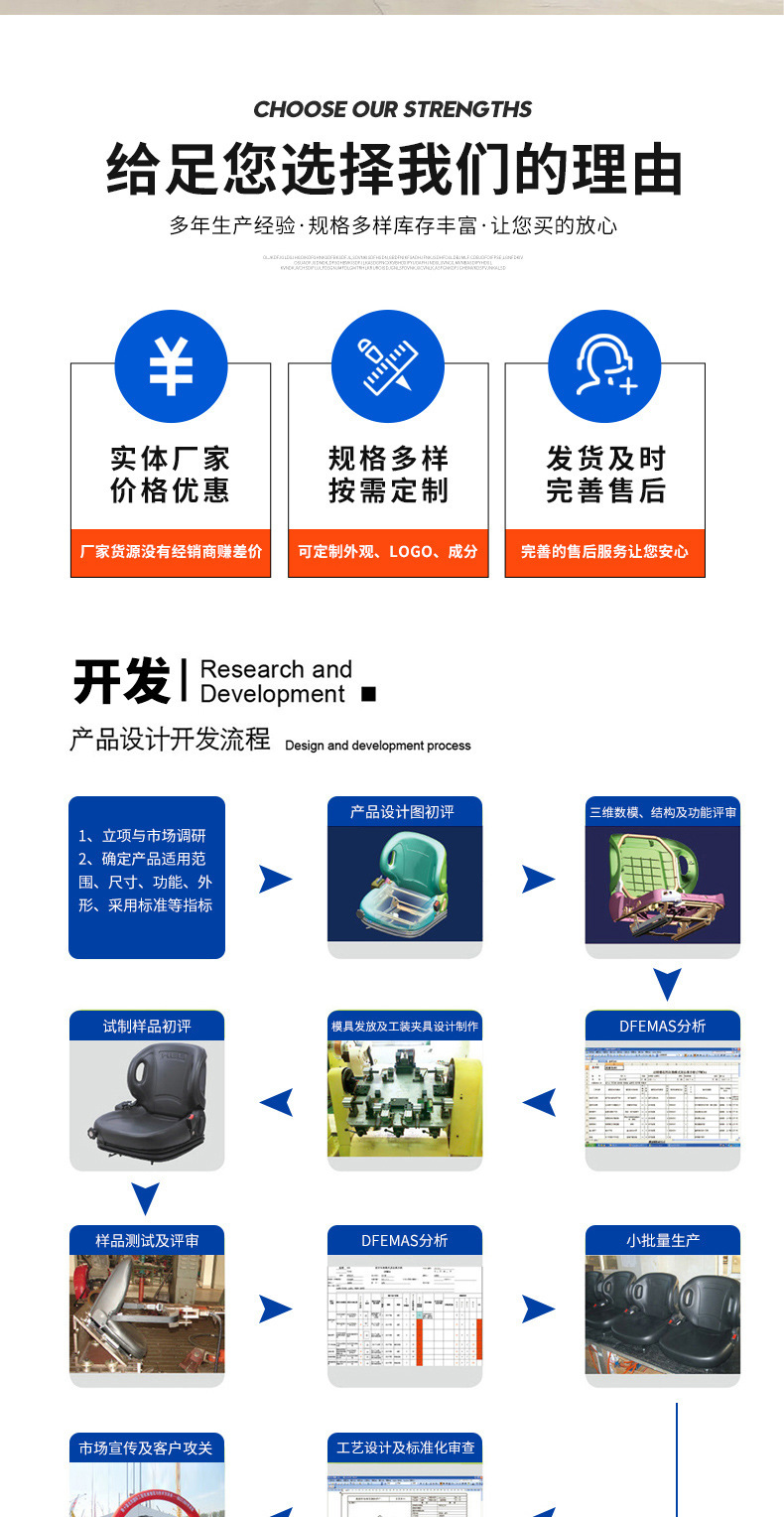 Hangzhou Forklift Universal Seat, Hangzhou Forklift Sweeper Loader, LiuGong, LongGong, Modified Agricultural Vehicle Tractor