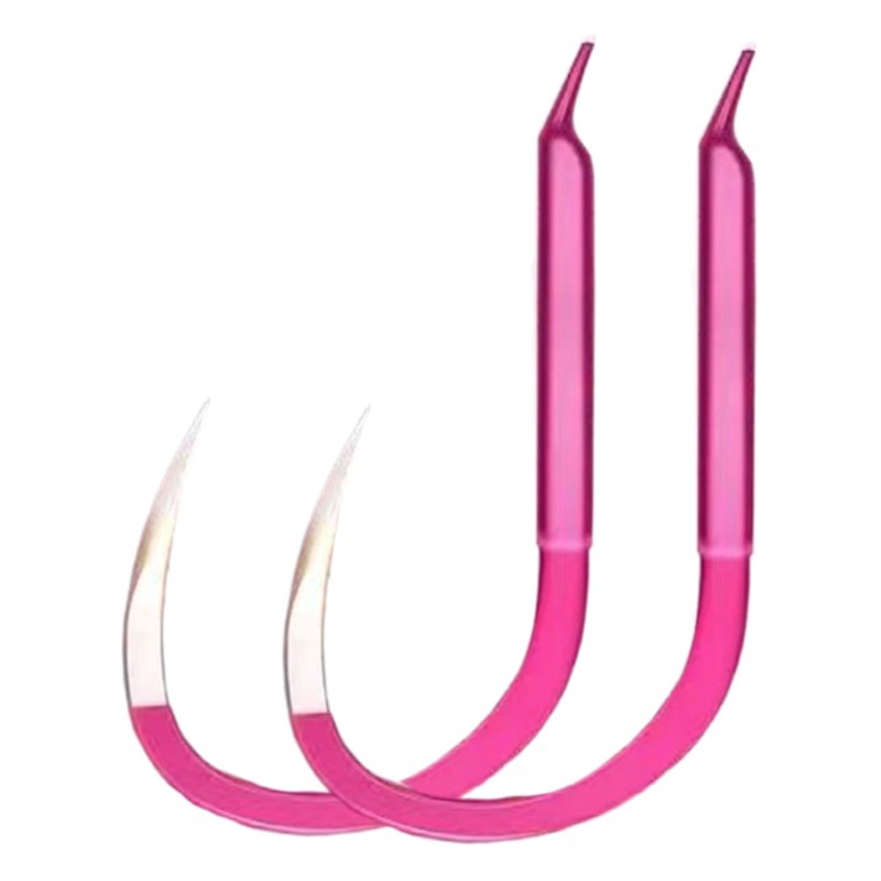 3X Big Hook Blade Hook Big Thick Ishni Blood Groove Hook Tug Tip Bright Tin Plate Hook Green Fish Hook Wholesale