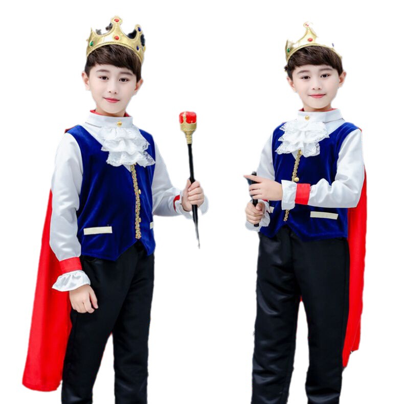 ハロウィン子供衣装男の子コスプレ王子演出コスプレキング衣装幼稚园|undefined