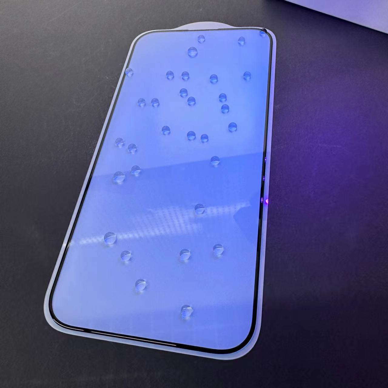 Aplicable a iPhone15 incoloro luz azul protección de los ojos película templada pantalla del teléfono móvil película protectora Apple 15Pro segundo escape