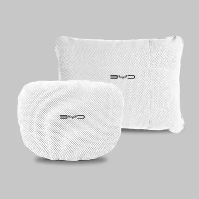 Byd Headrest Neck Pillow — Headrest - byd-beige-headrest-and-waistrest-2-pieces-standard