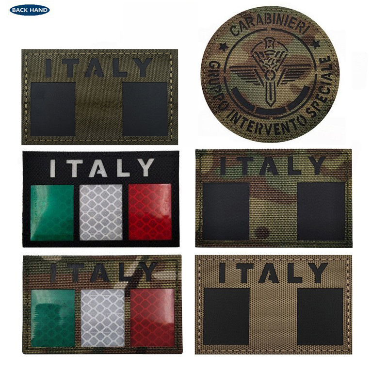 Retroreflective tactics badge with velcro