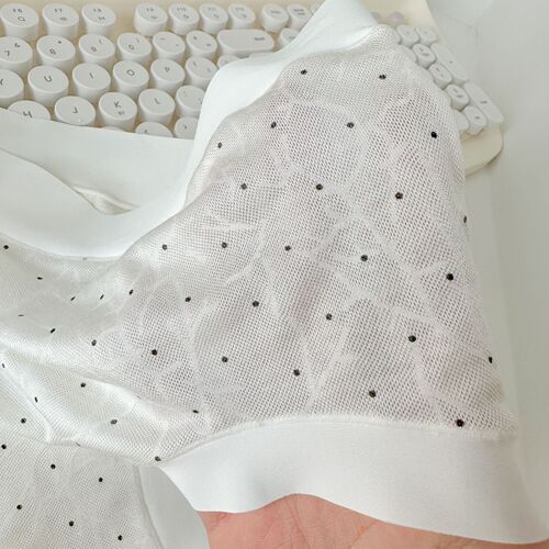 N8298 pure white girl series moxy cotton breathable, comfortable and soft polka dot girl mid-waist modal underwear