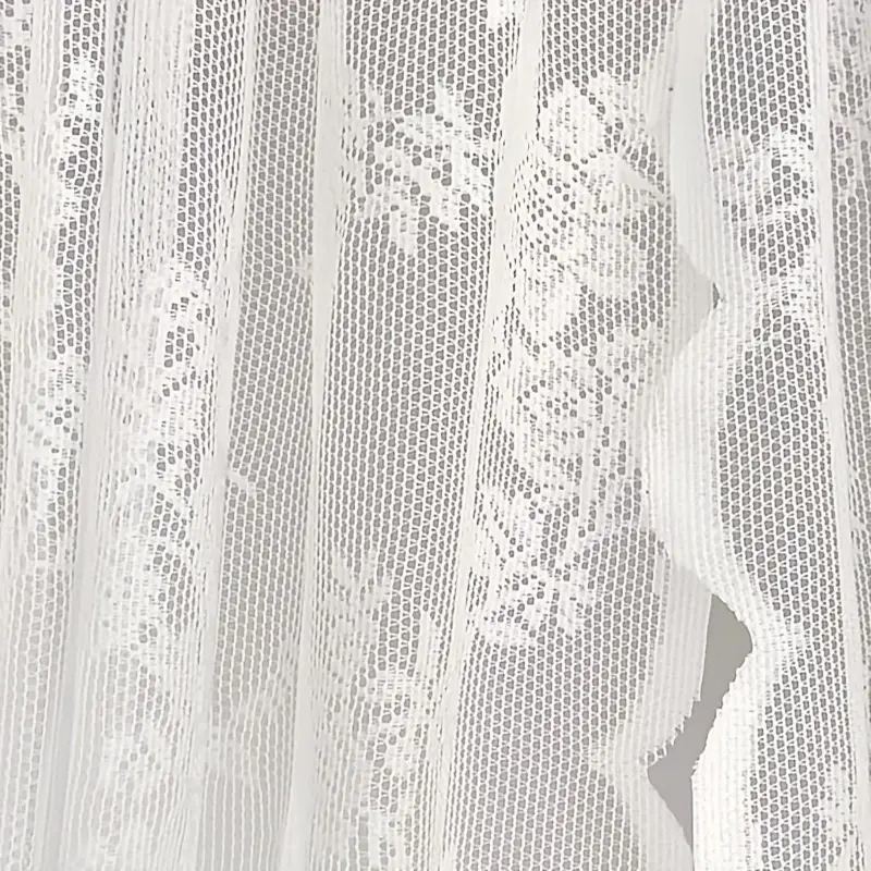 Las cortinas de encaje TEMU se envían en stock, las cortinas de las ventanas de encaje blanco transfronterizas, las cortinas de las puertas, las cortinas de las cortinas, los fabricantes de las cortinas de las cortinas de las ventanas