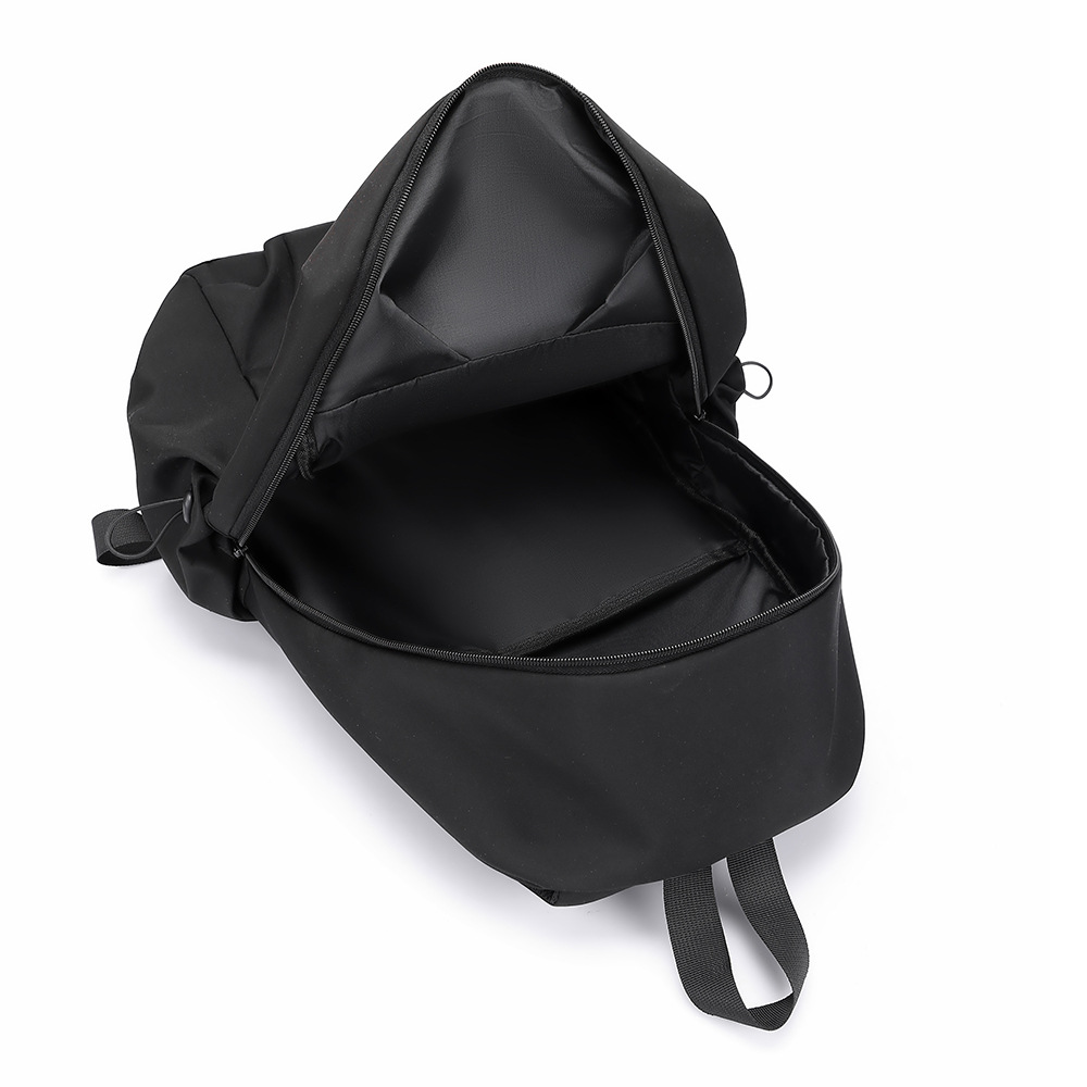 Venta al por mayor de nueva mochila casual simple, mochila escolar para estudiantes de secundaria y secundaria, mochila de negocios para hombres liviana y resistente al desgaste de gran capacidad