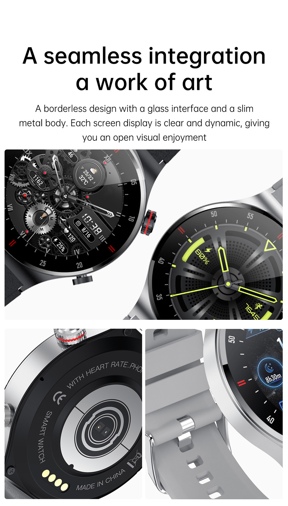 Lige Smartwatch Mat Häerzfrequenz Blutdrock An Bluetooth Uruff_voghion.com