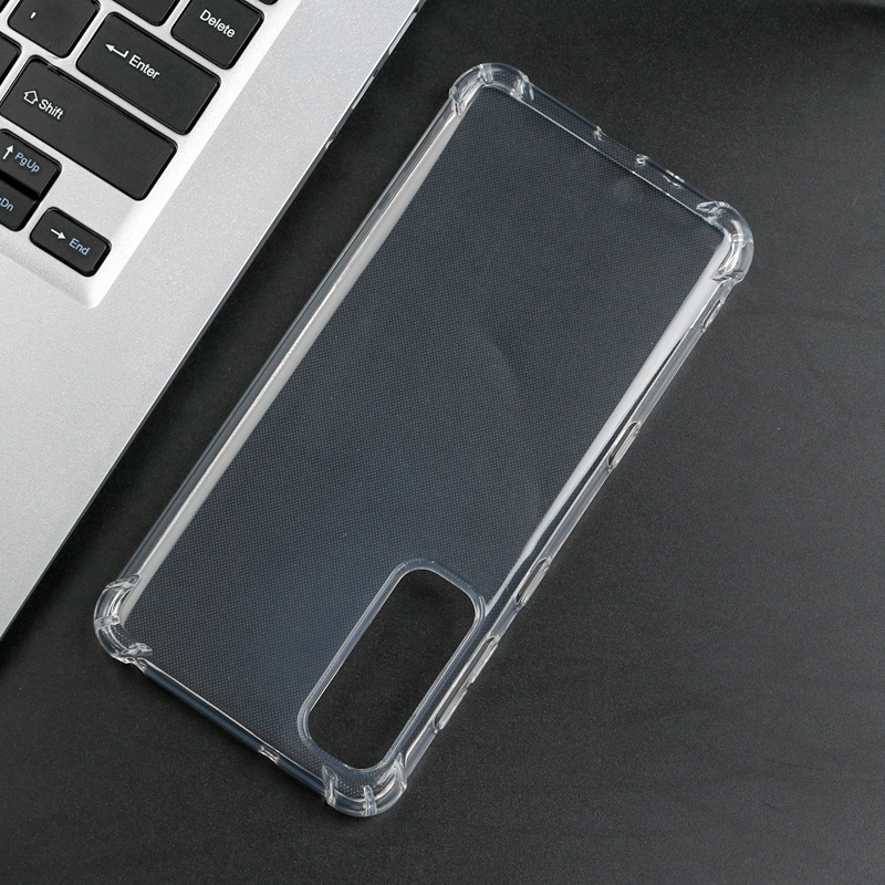 Kyocera Android One S8 için uygun dört köşeli düşmeyi önleyen TPU malzemeden tam kapaklı cep telefonu kılıfı - 1