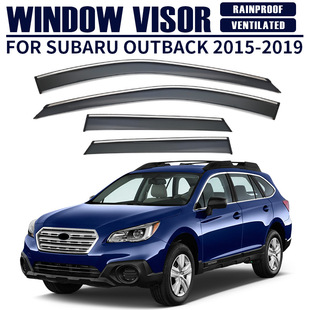 Subaru Outback Rain Panel Rear View Rain Eyebrow Subaru Outback Window Advisor